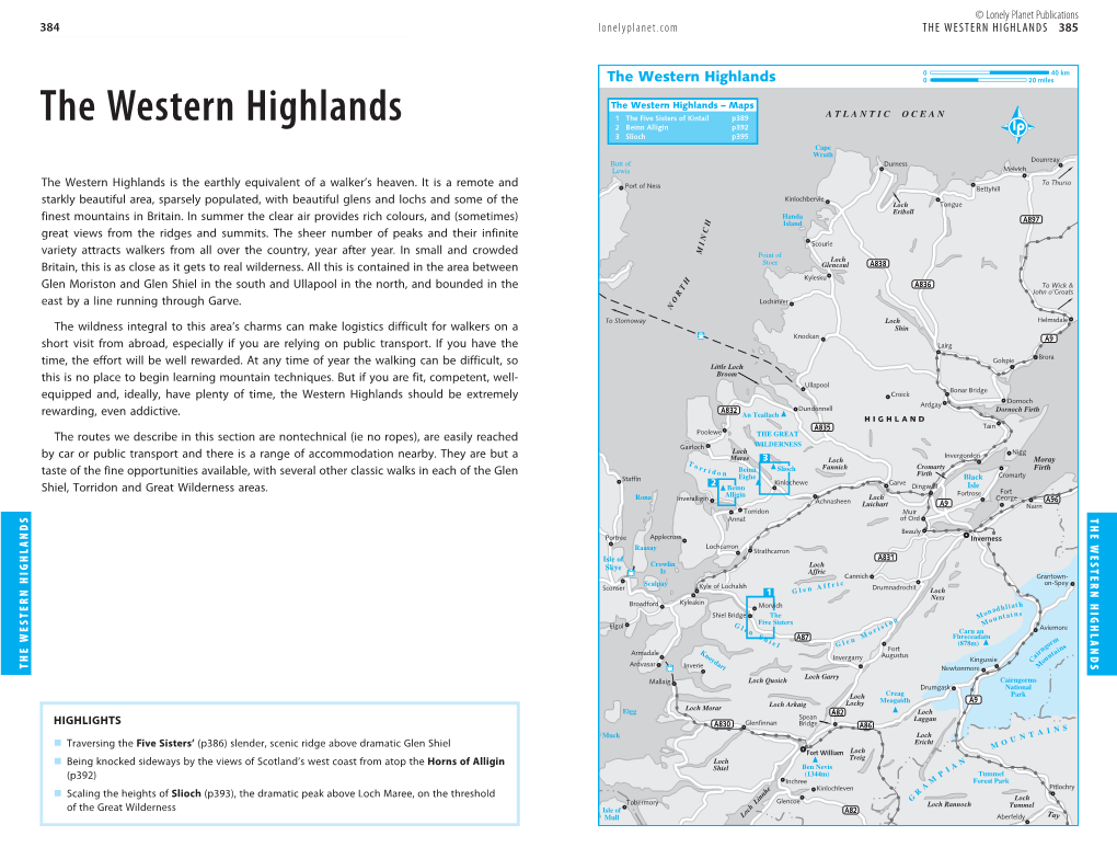 The Western Highlands 385