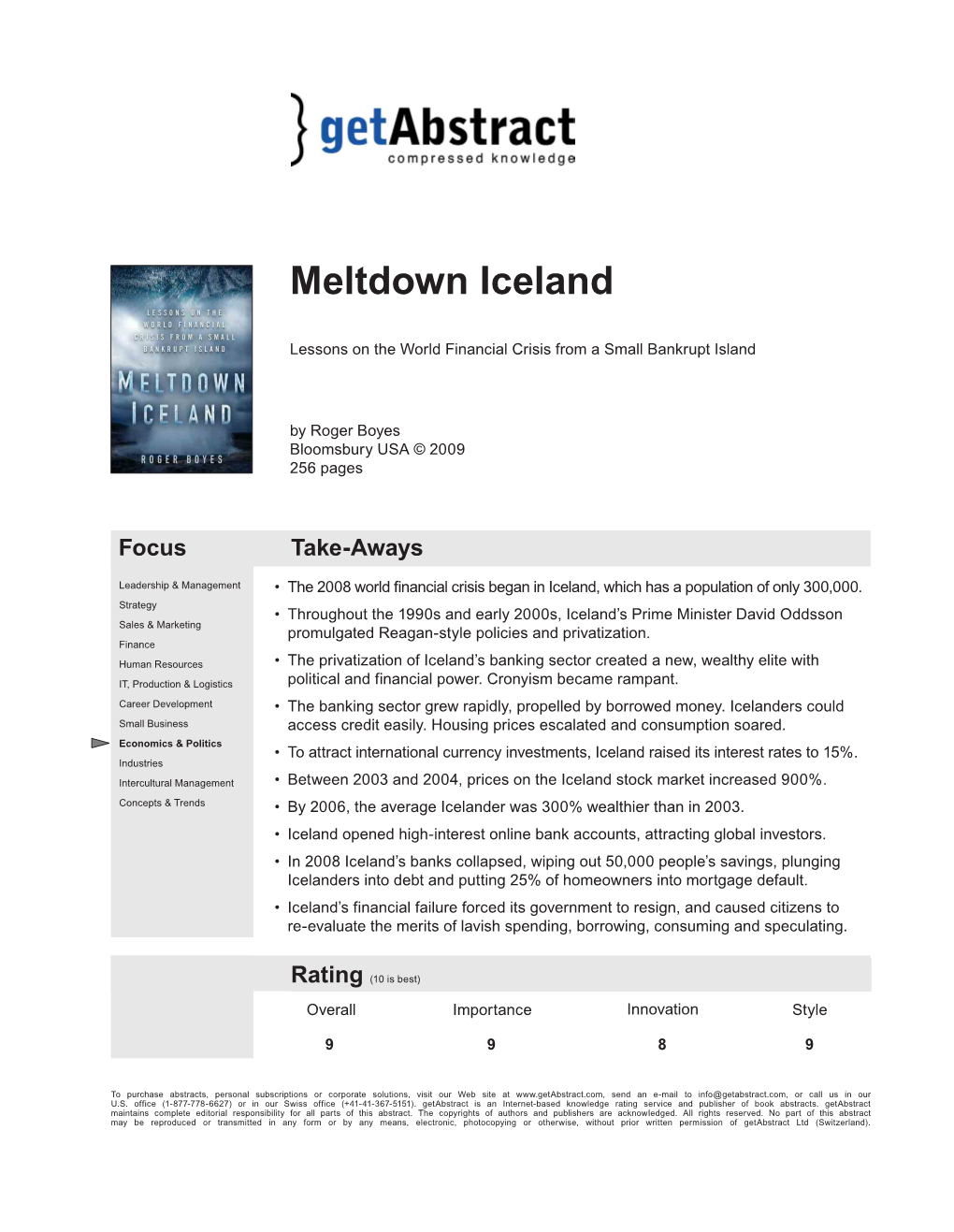 Meltdown Iceland