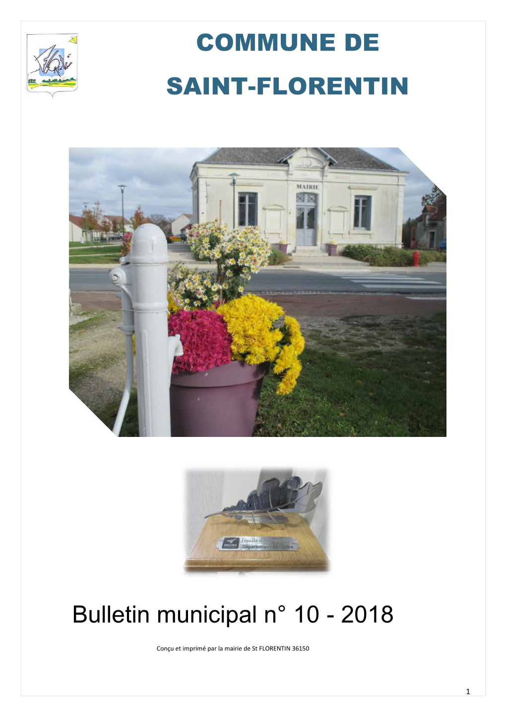Bulletin Municipal N° 10 - 2018