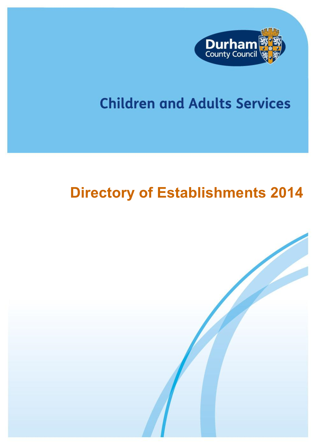 Directory of Establishments 2014