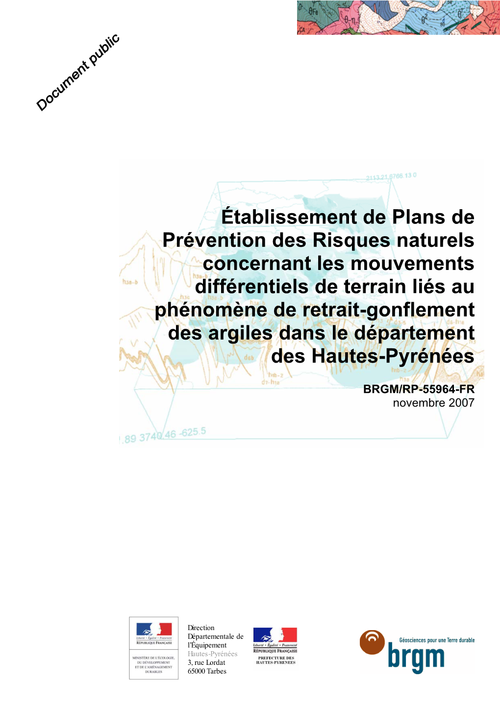 Établissement De Plans De Prévention Des Risques Naturels Concernant