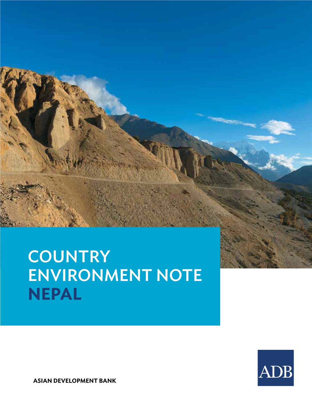 COUNTRY ENVIRONMENT NOTE: Nepal Iii Appendices Appendix 1