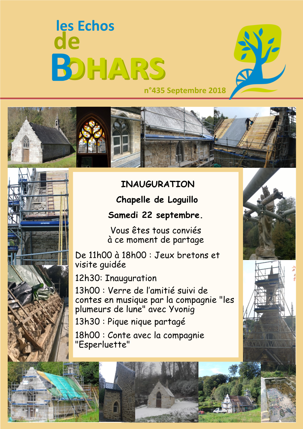 Les Echos De Boharsohars N°435 Septembre 2018