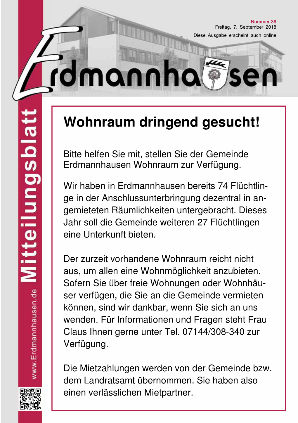 Wohnraum Dringend Gesucht!