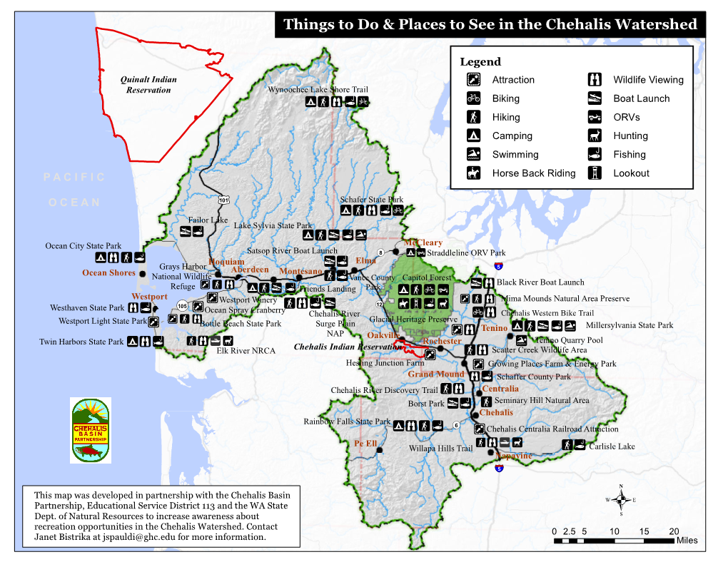 Things to Do & Places to See in the Chehalis Watershed