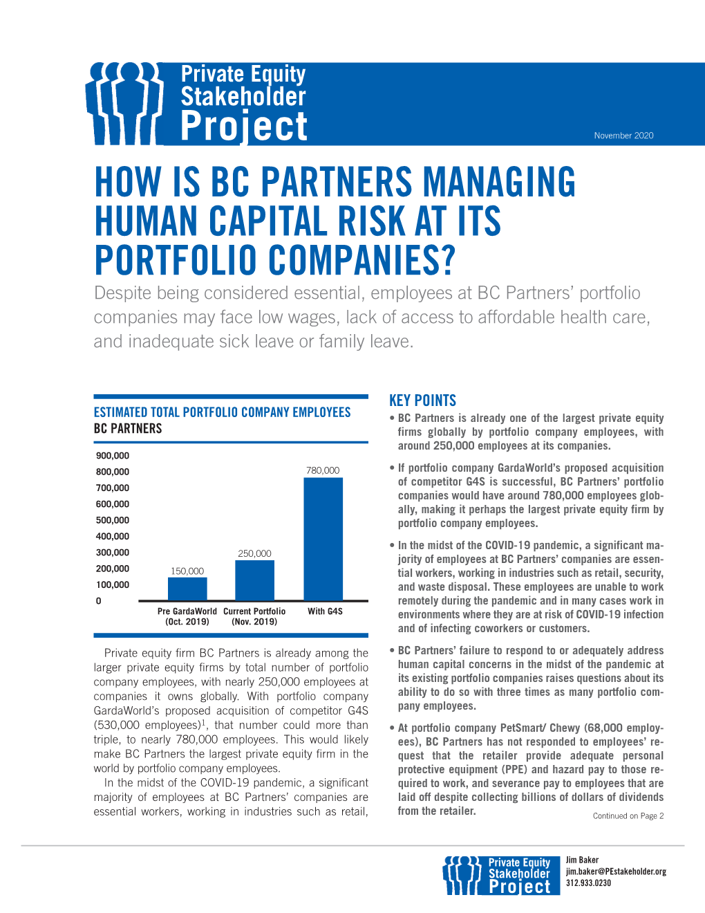 How Is BC Partners Managing Human Capital Risk at Its Portfolio