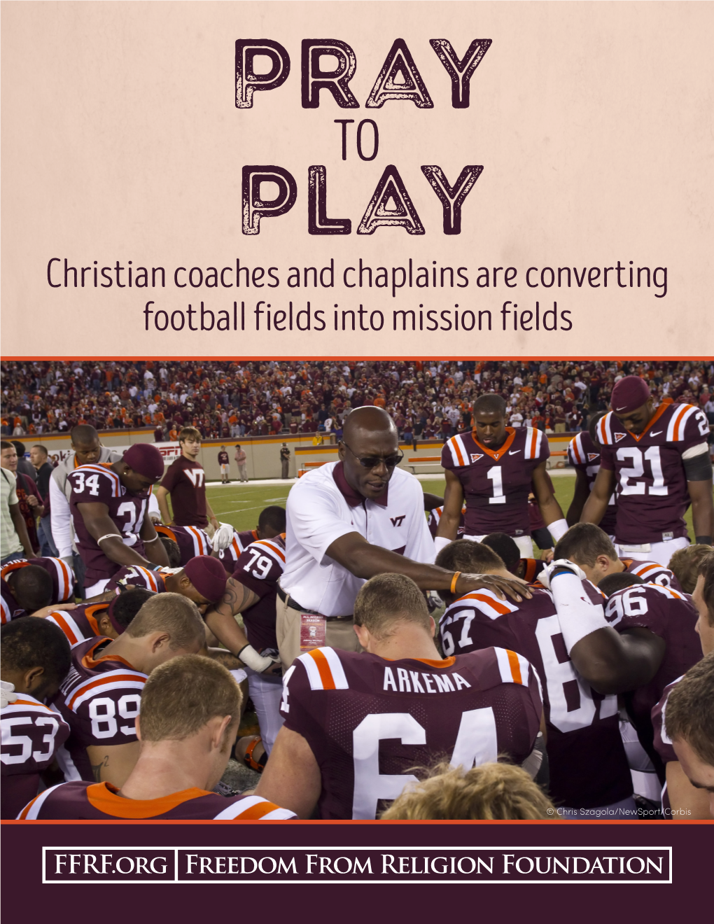 Christian Coaches and Chaplains Are Converting Football Fields Into Mission Fields