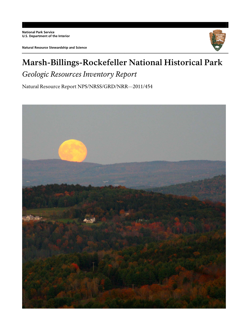 Marsh-Billings-Rockefeller National Historical Park