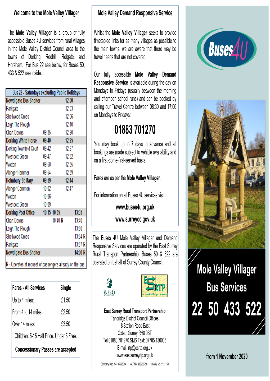 Mole Valley Villager Leaflet