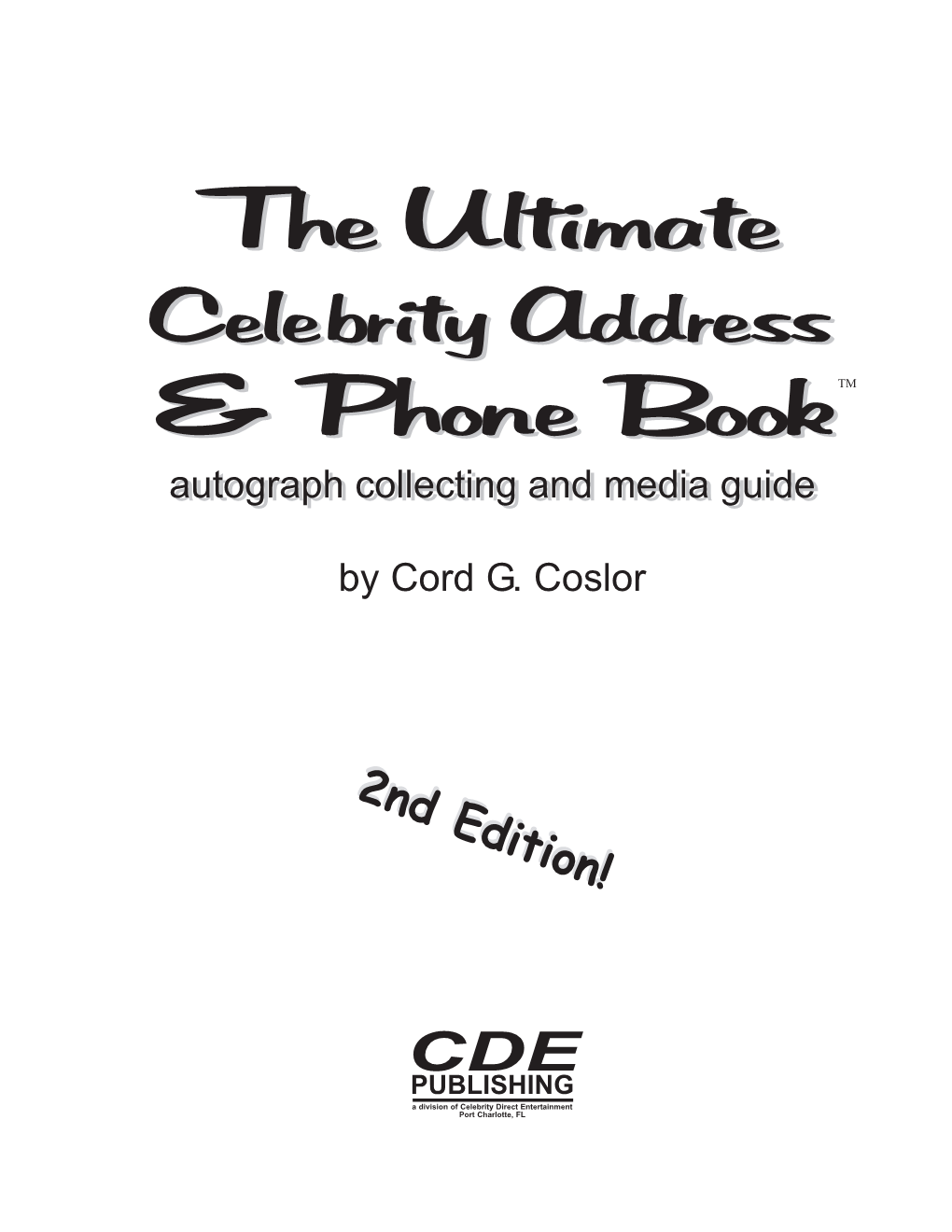 The Ultimate & Phone Book the Ultimate & Phone Book