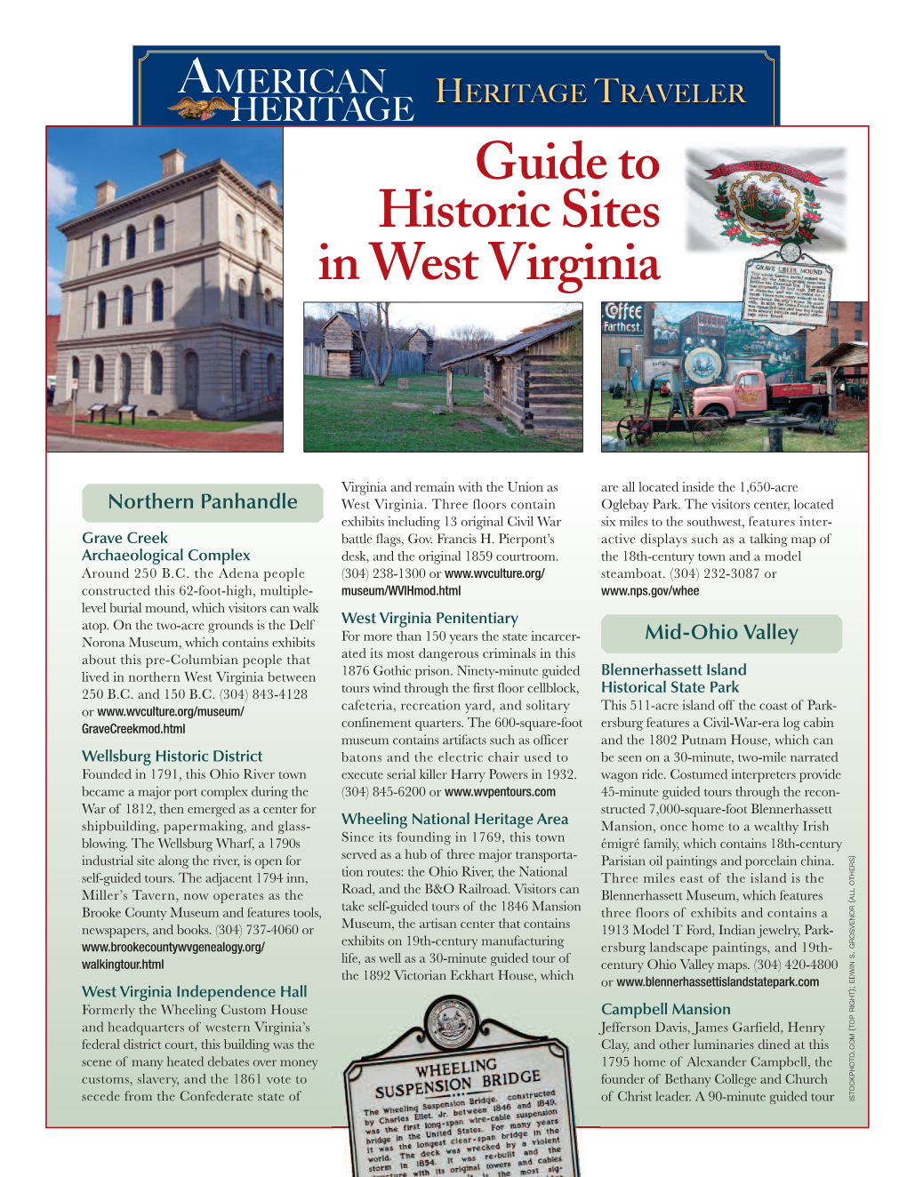 Guide to Historic Sites in West Virginia