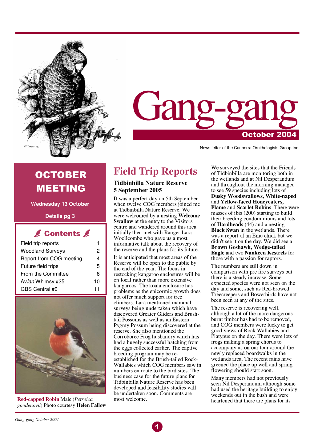October Gang-Gang 2004