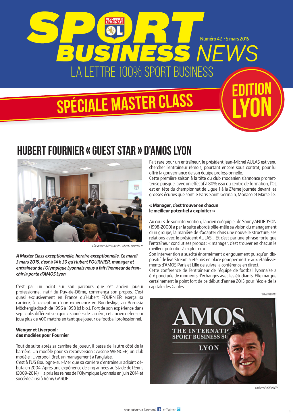 Spéciale Master Class Lyon