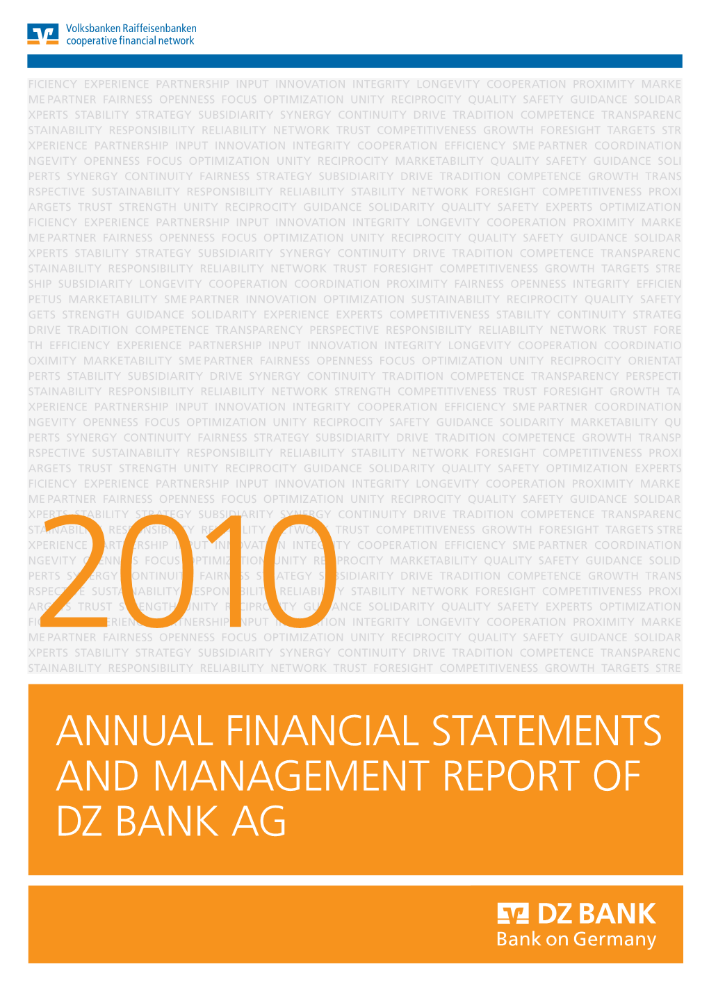 Annual Financial Statements and Management Report Of