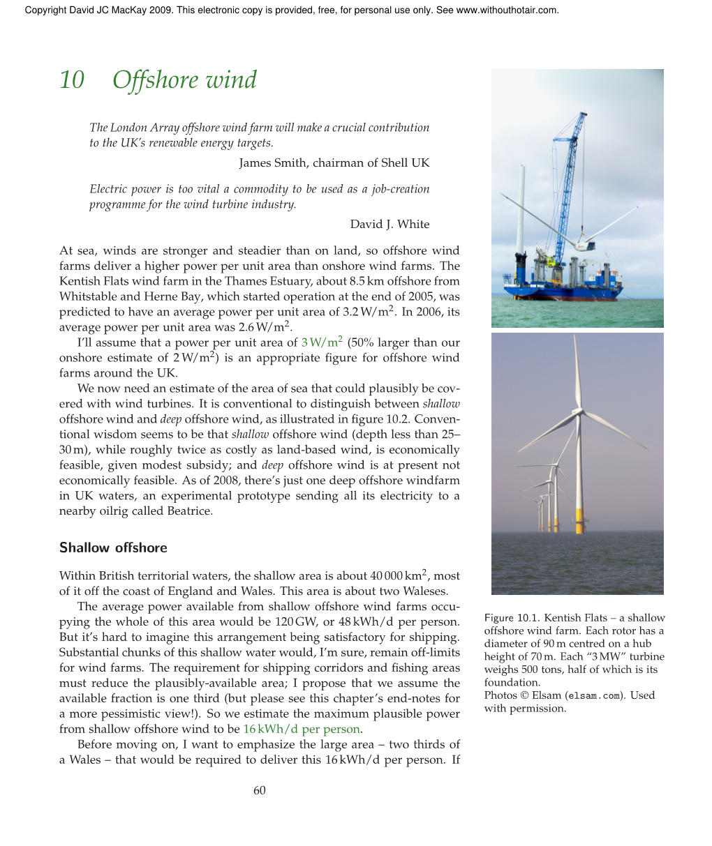 10 Offshore Wind