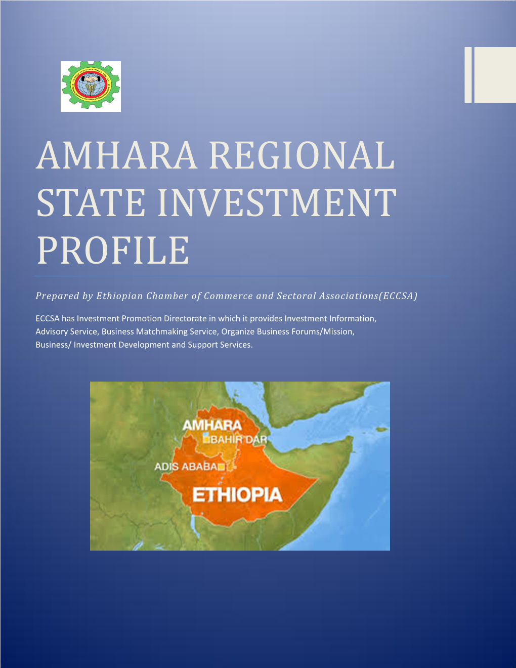 Amhara Regional State Investment Profile