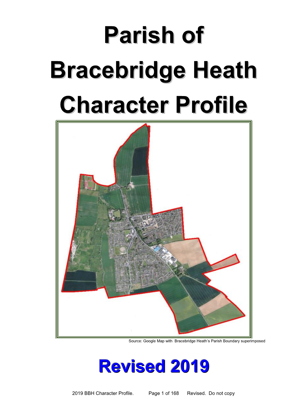 Parish of Bracebridge Heath Character Profil Ee
