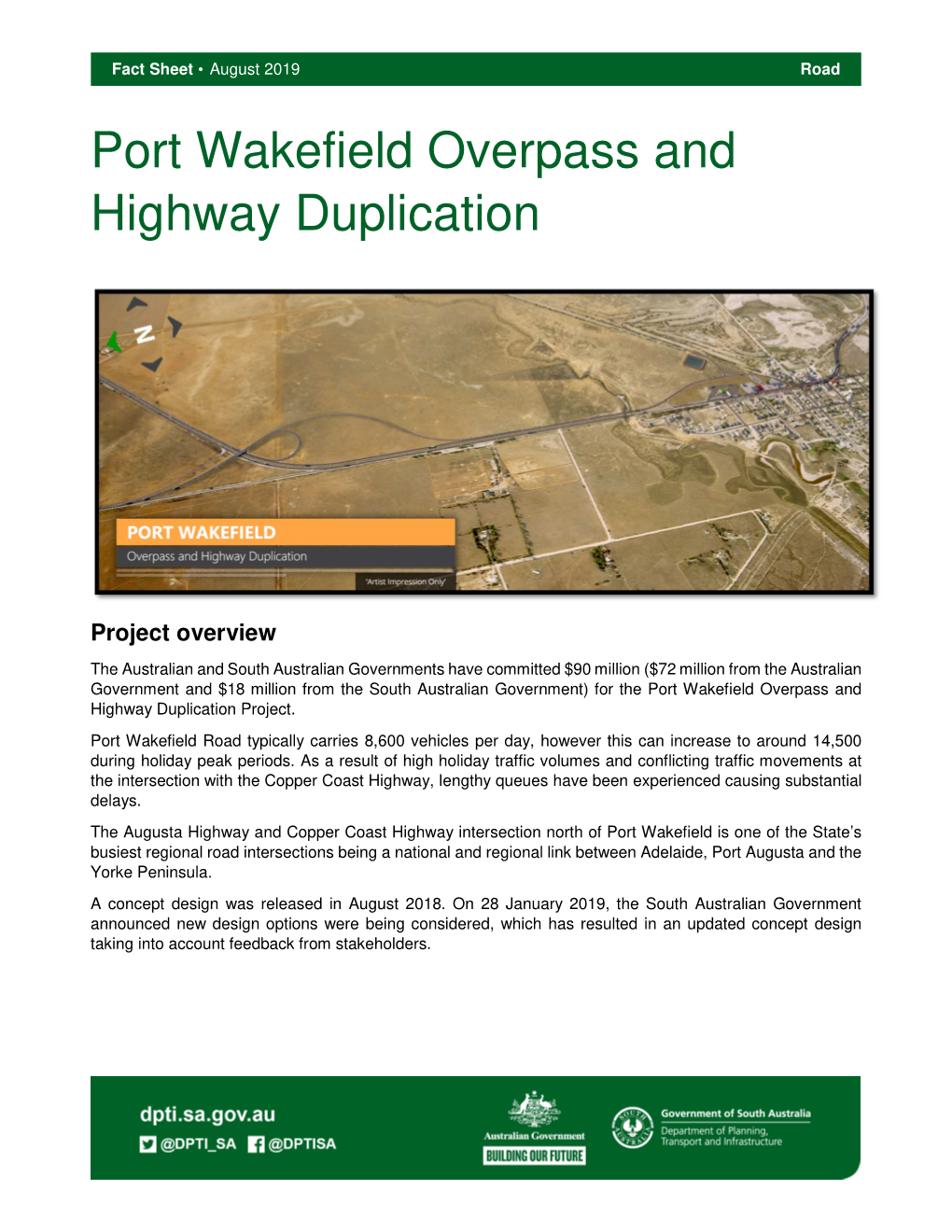 Port Wakefield Overpass and Highway Duplication
