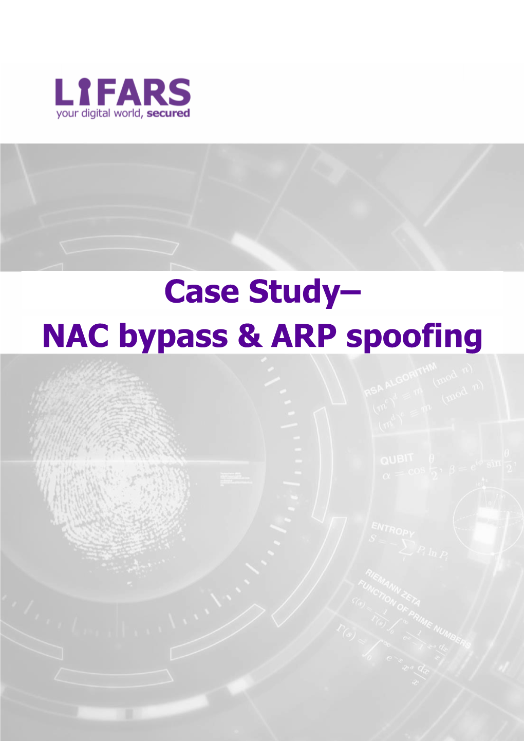 NAC Bypass and ARP Spoofing