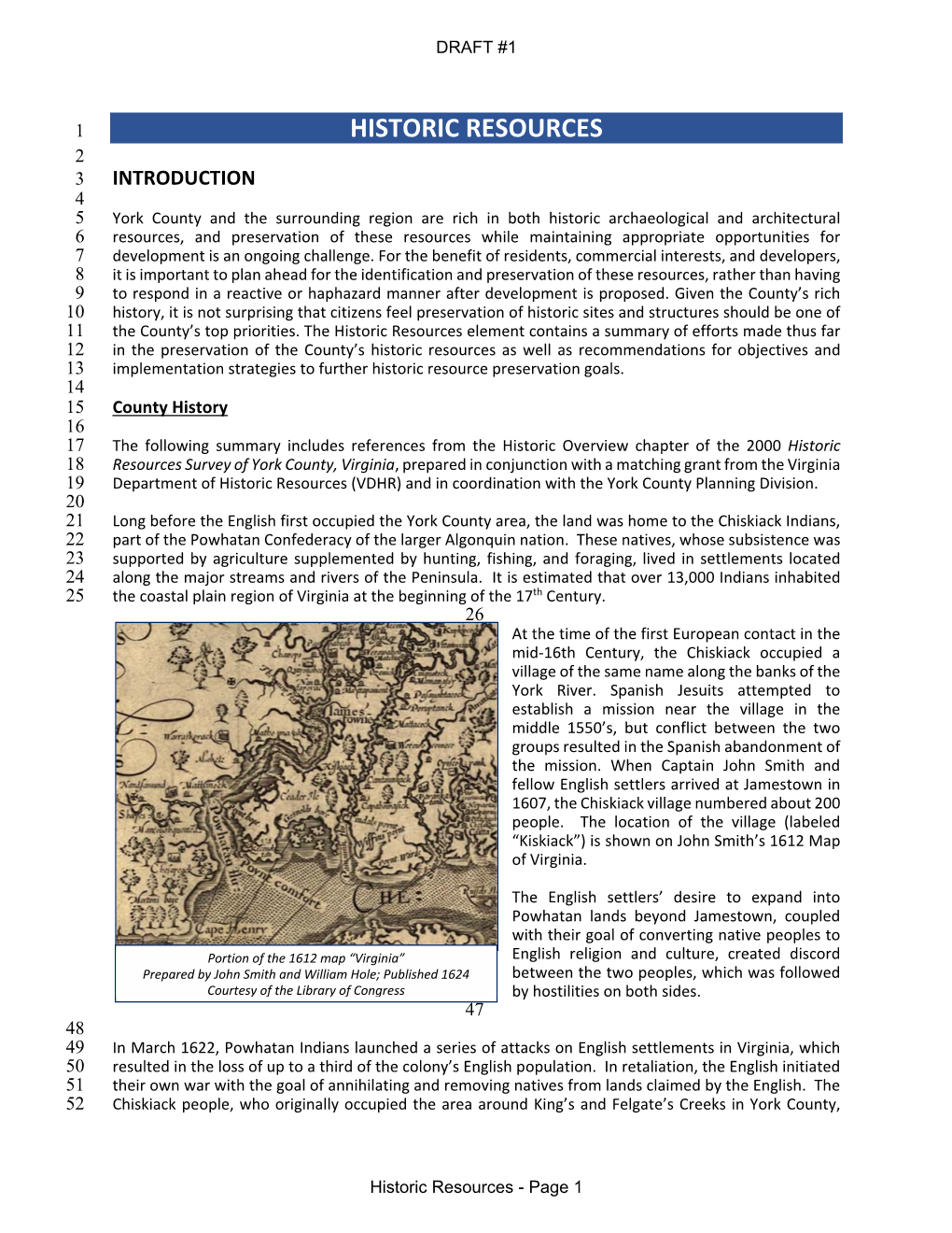 DRAFT Historic Resources Element Page 2