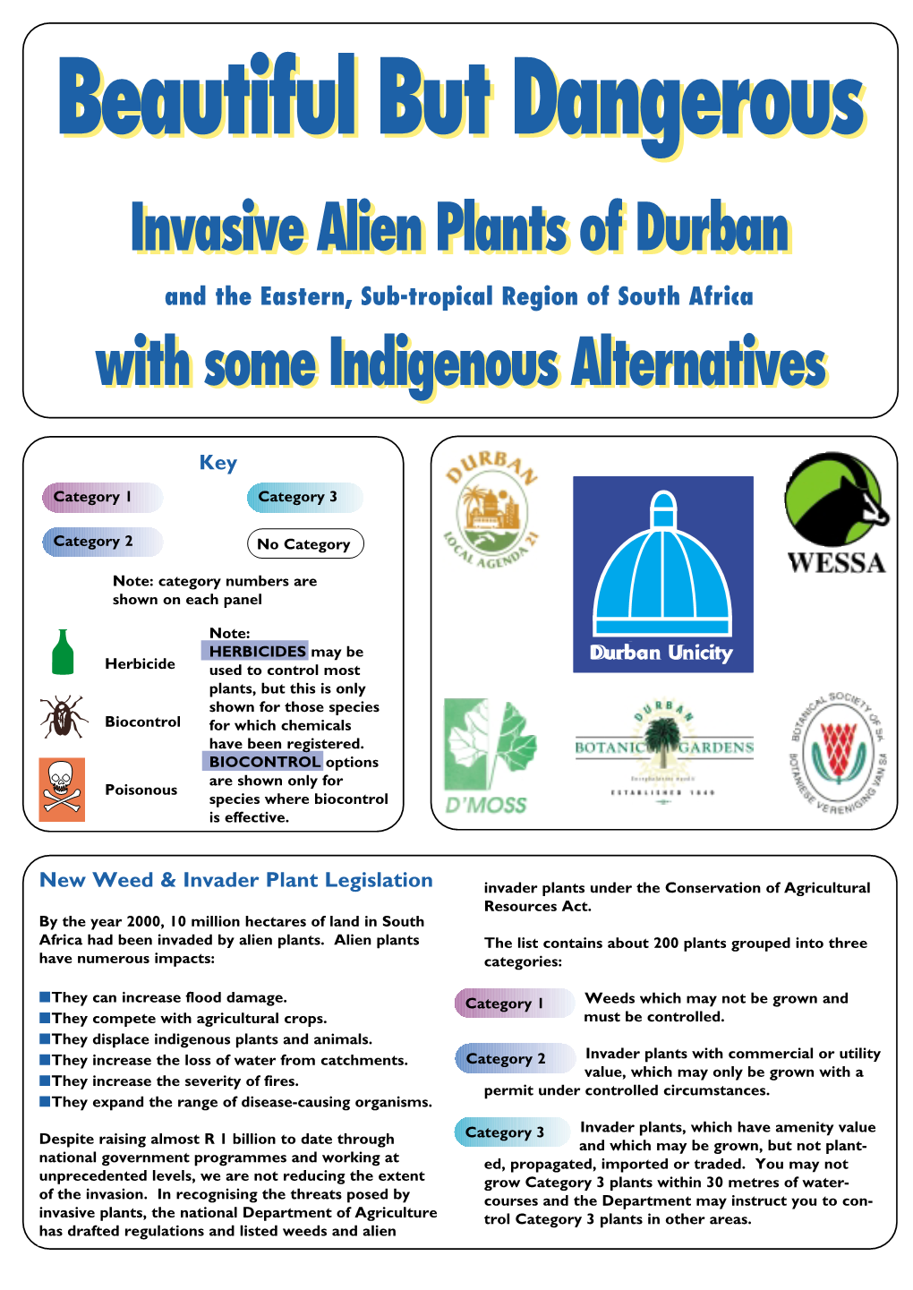 Invasive Alien Plants of Durban