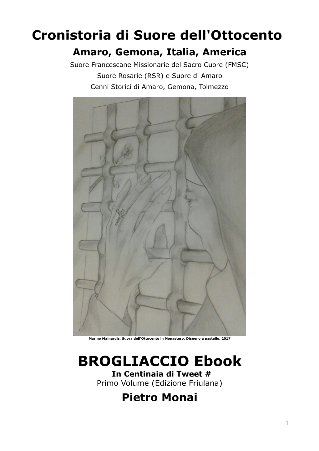 BROGLIACCIO Ebook in Centinaia Di Tweet # Primo Volume (Edizione Friulana)