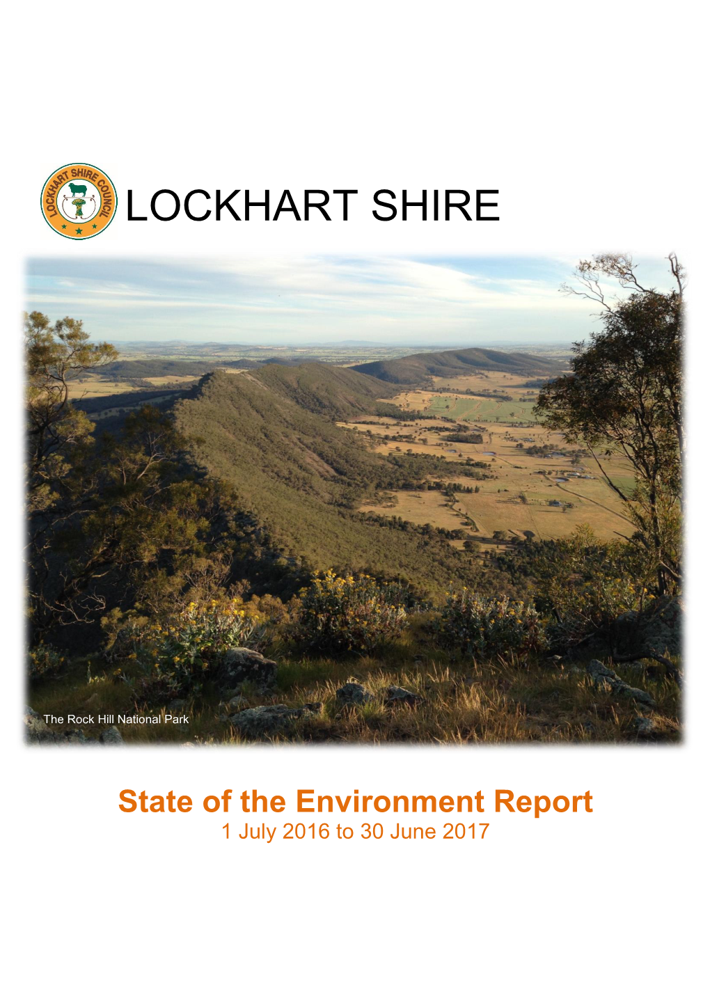 Lockhart Shire Council – 2016-17 State of the Environment Report Page 1