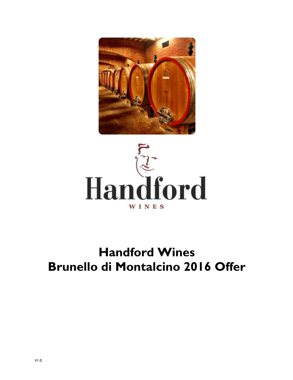 Handford Wines Brunello Di Montalcino 2016 Offer