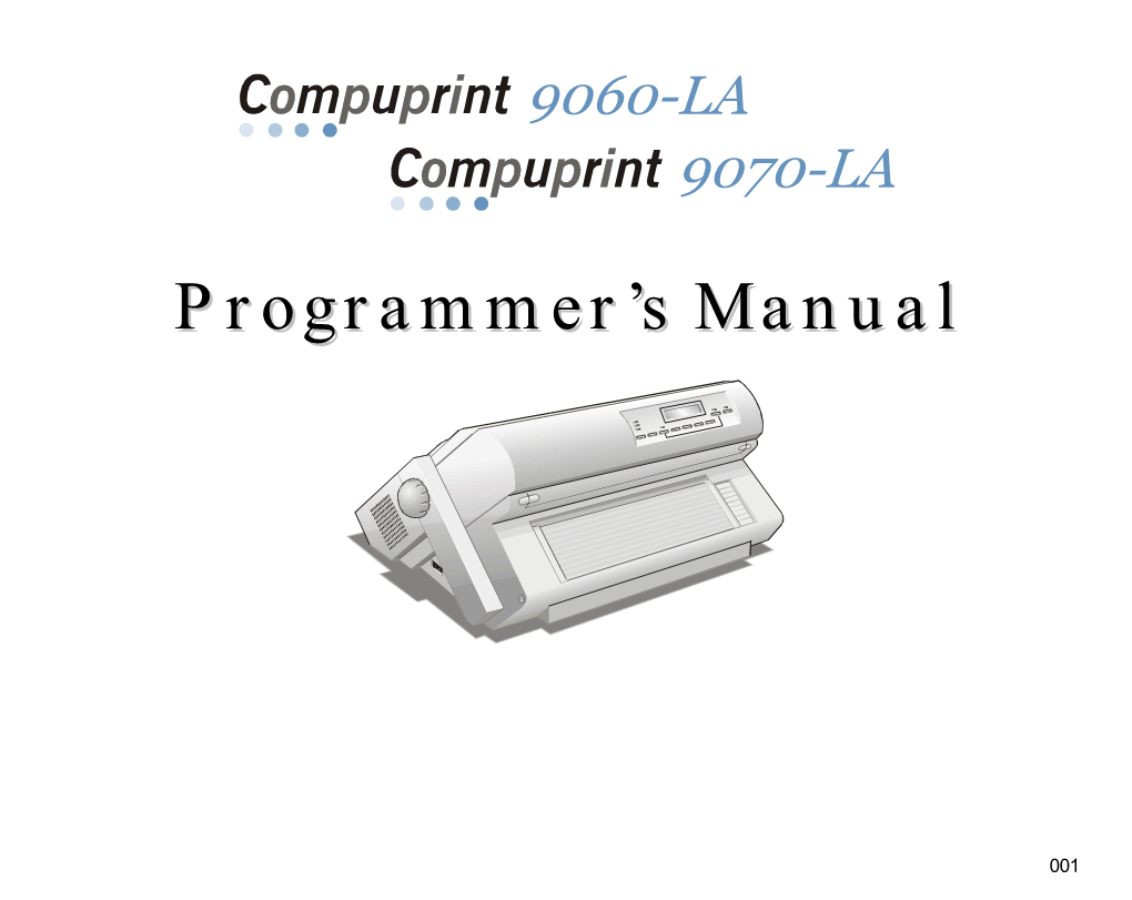 Programmer's Manual