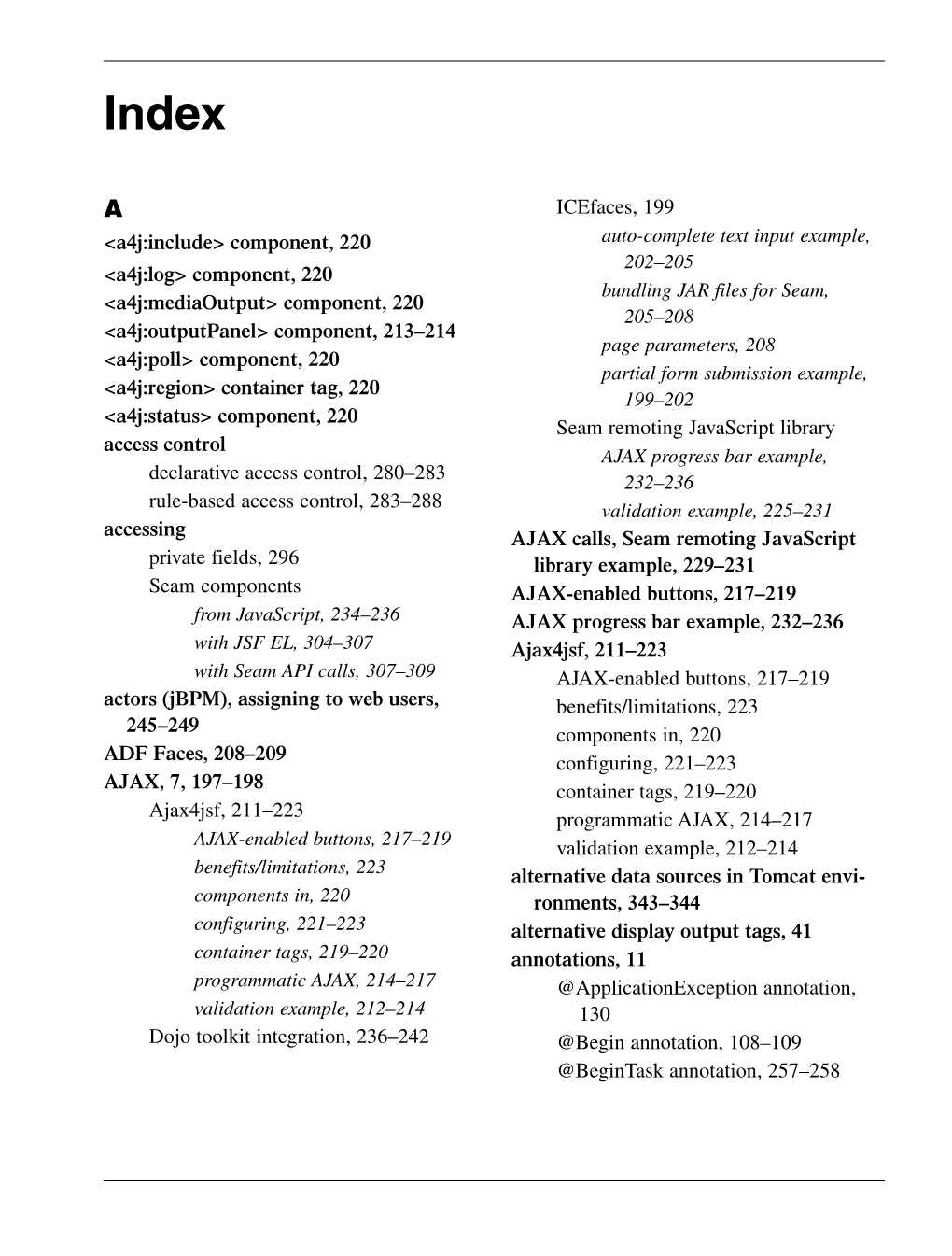 A4j:Outputpanel