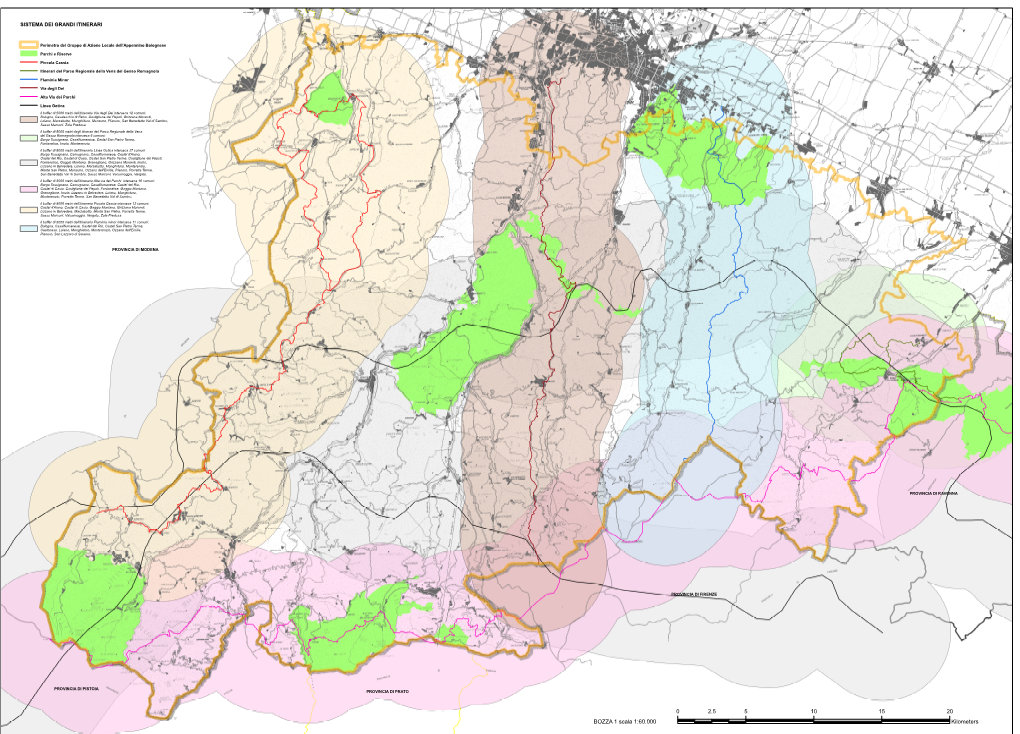 Itinerari Gal Appennino Bolognese