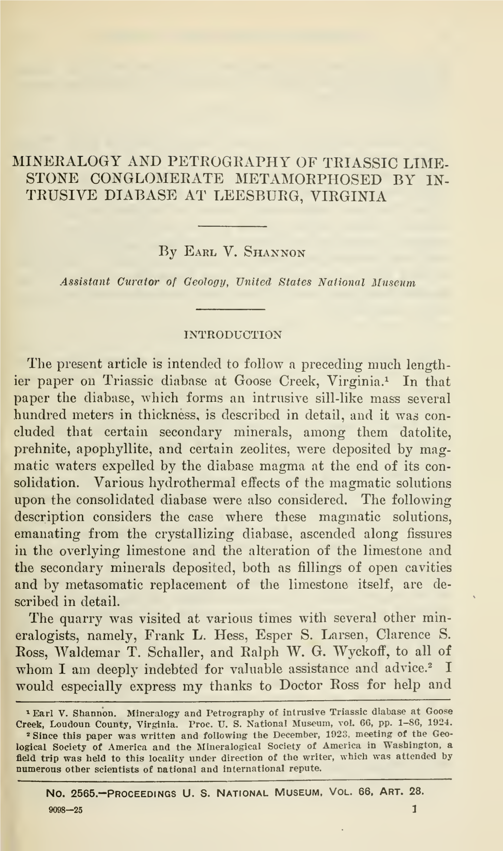 Proceedings of the United States National Museum