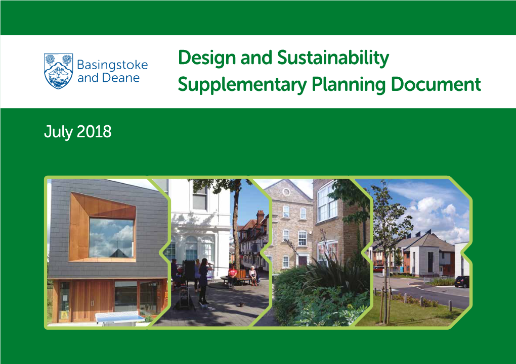 Design and Sustainability Supplementary Planning Document