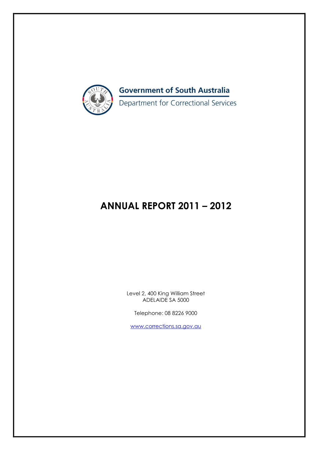 Annual Report 2011 – 2012