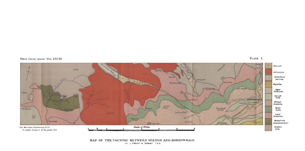 The Age of the Chief Intrusions of the Lake District