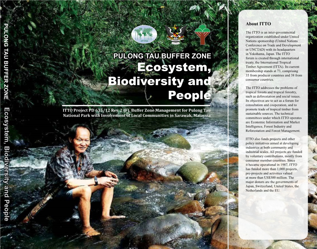 Ecosystem, Biodiversity and People ITTO Project PD 635/12 Rev