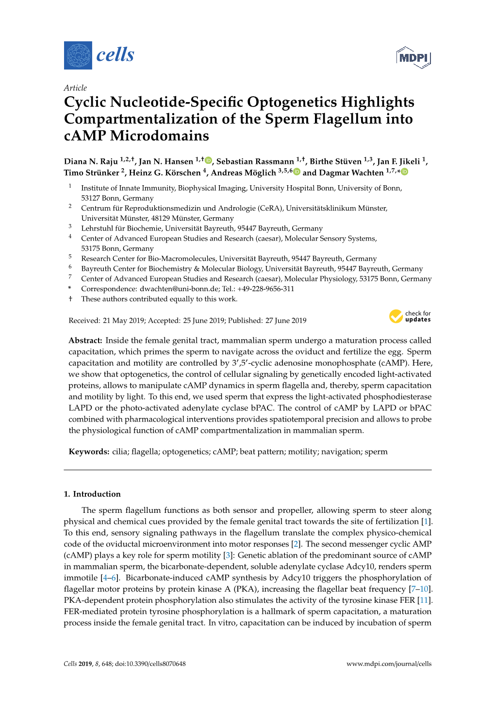 Cyclic Nucleotide-Specific Optogenetics Highlights