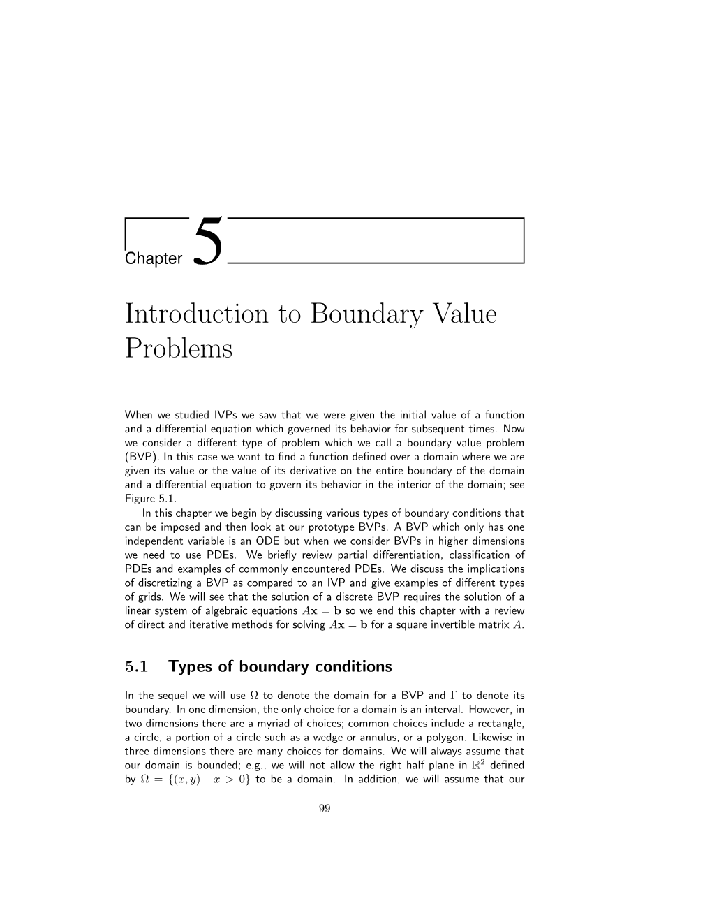 Introduction to Boundary Value Problems
