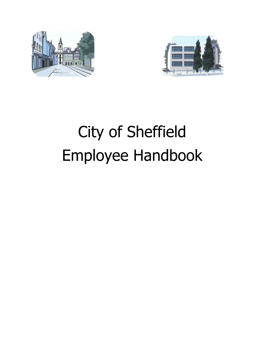 City of Sheffield Employee Handbook