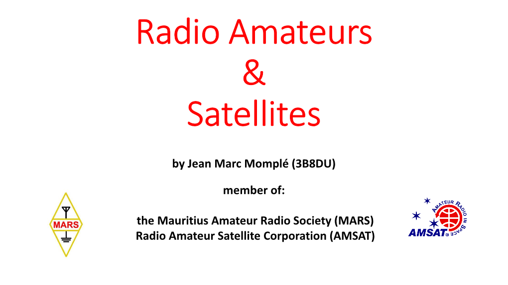 A Radio Amateur