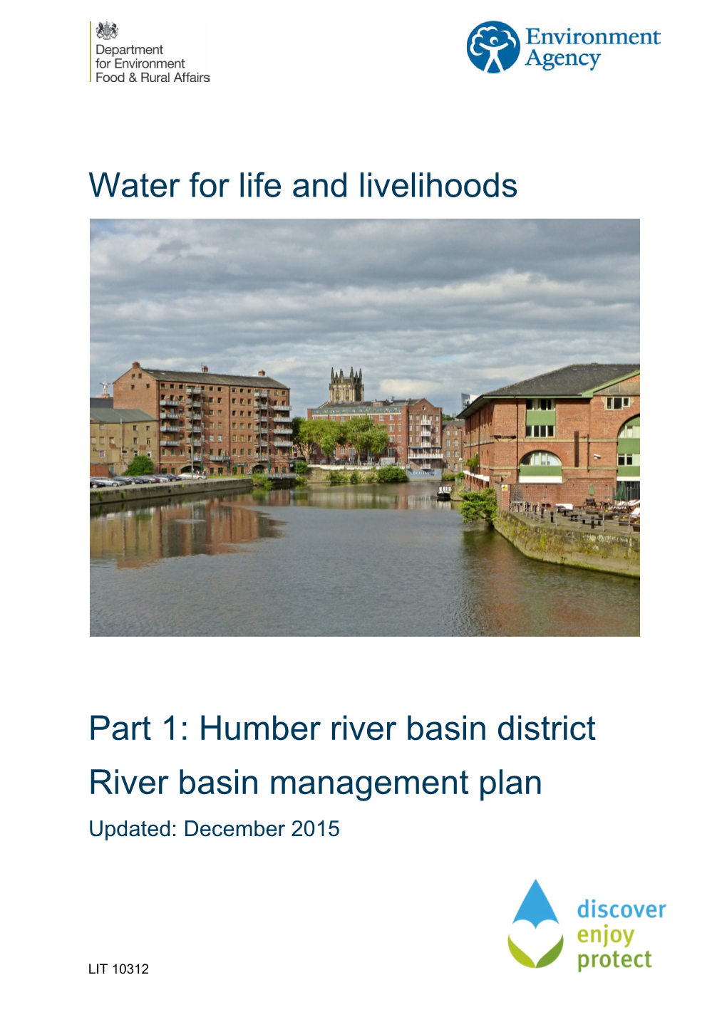 Humber River Basin District River Basin Management Plan Updated: December 2015