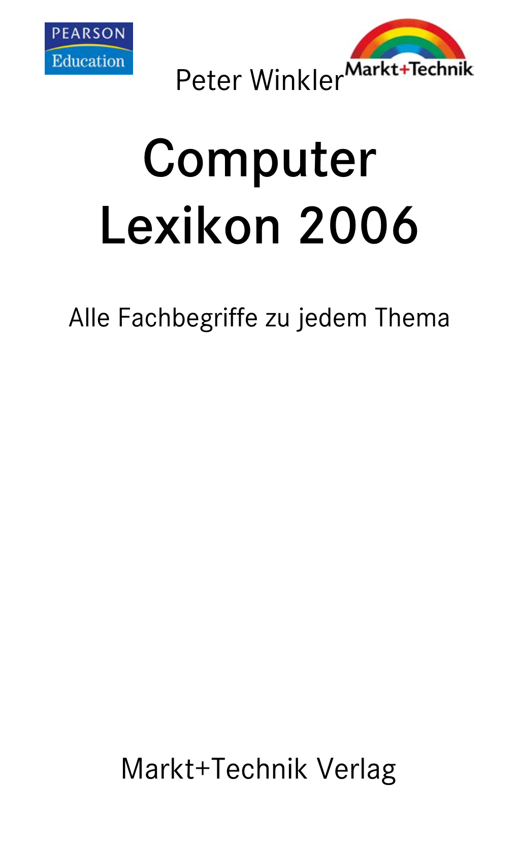 Computer Lexikon 2006 &lt;Leseprobe&gt;