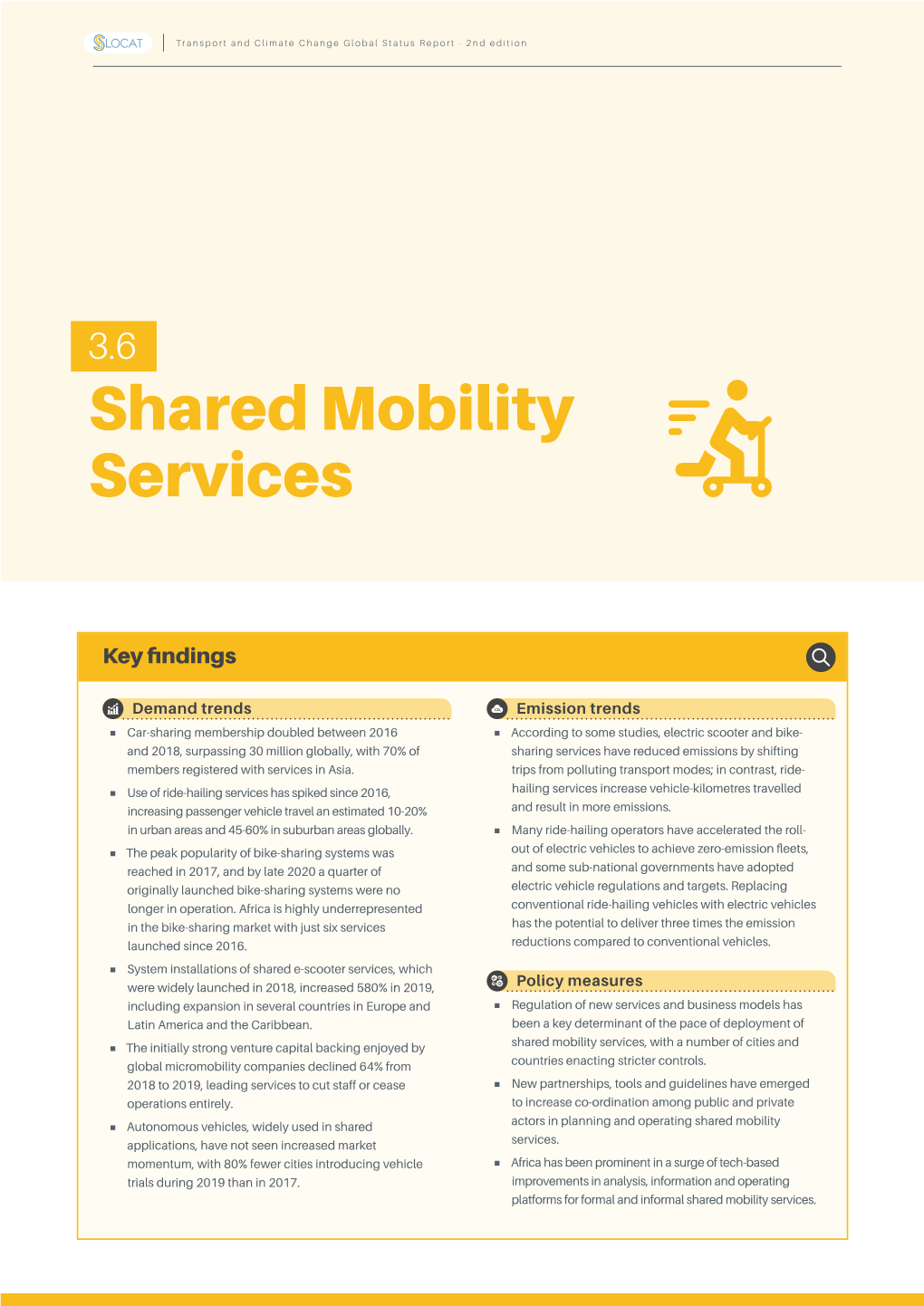 Shared Mobility Services
