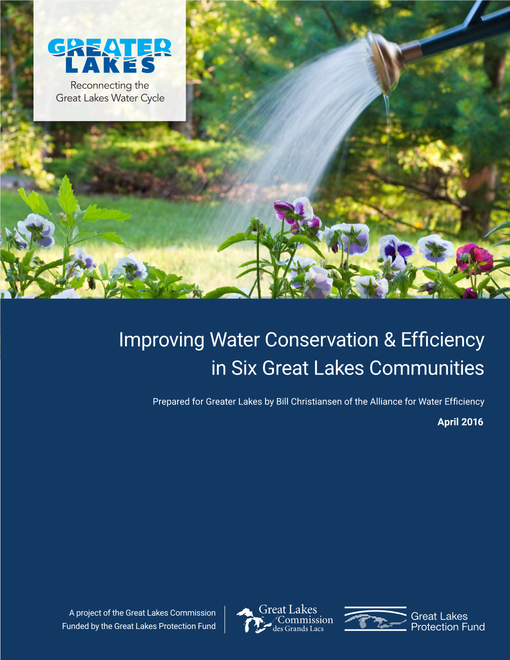 Improving Water Conservation & Efficiency in Six Great Lakes