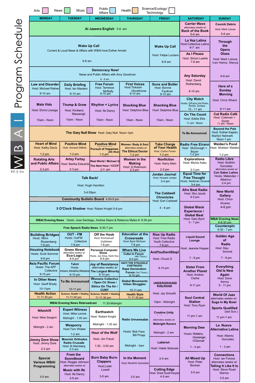 Wbai Sched Final Copy