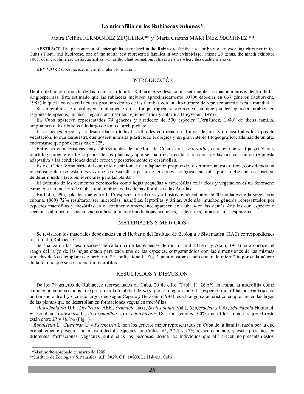 La Microfilia En Las Rubiáceas Cubanas.Pdf