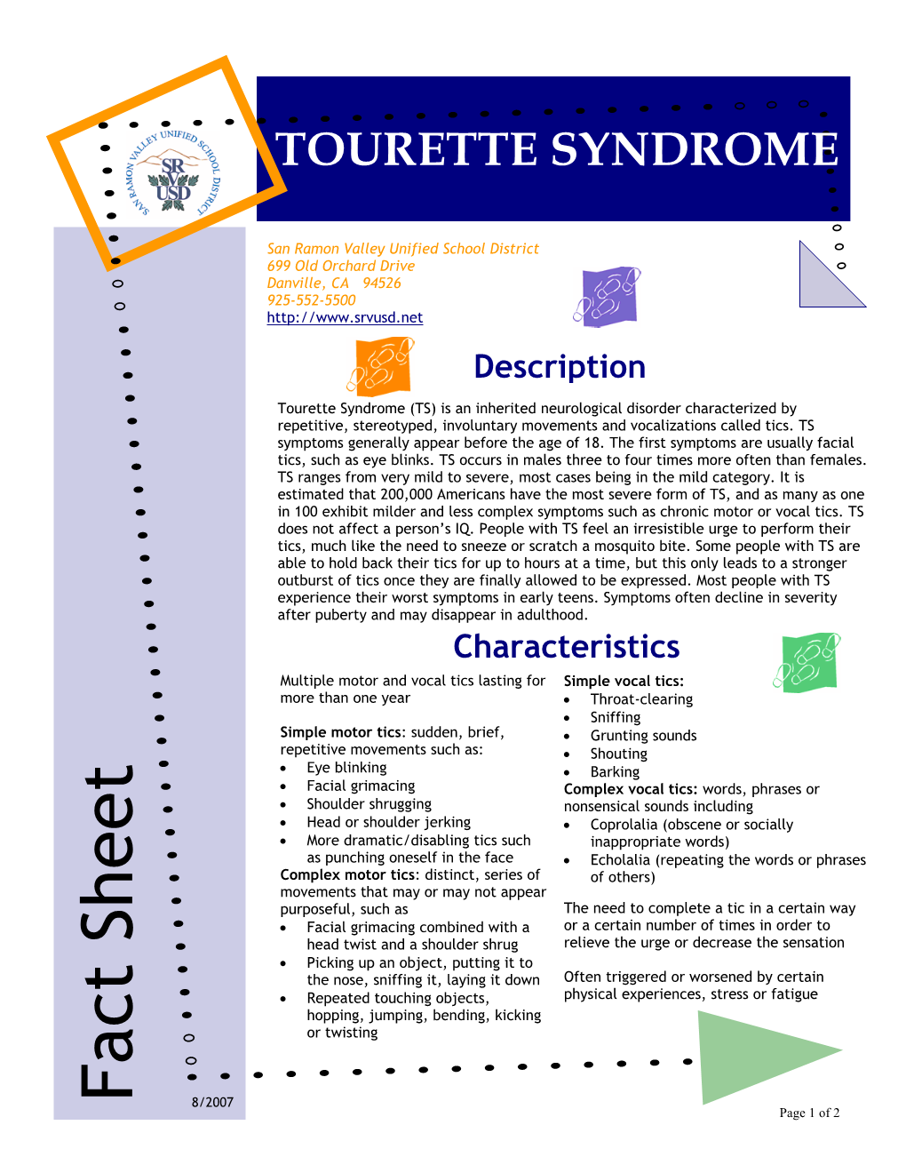 Tourette Syndrome