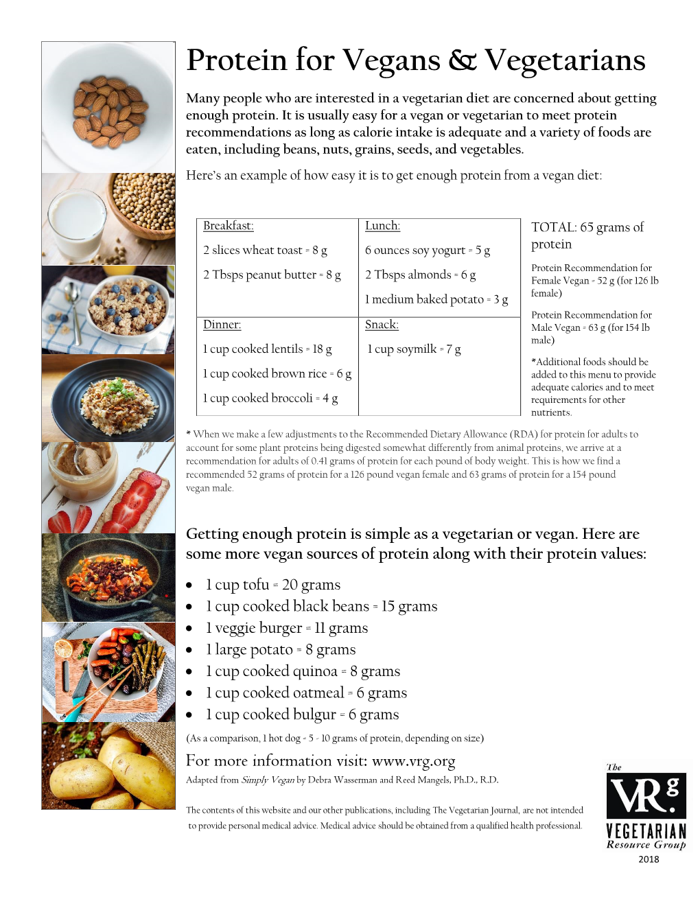 Protein for Vegans & Vegetarians