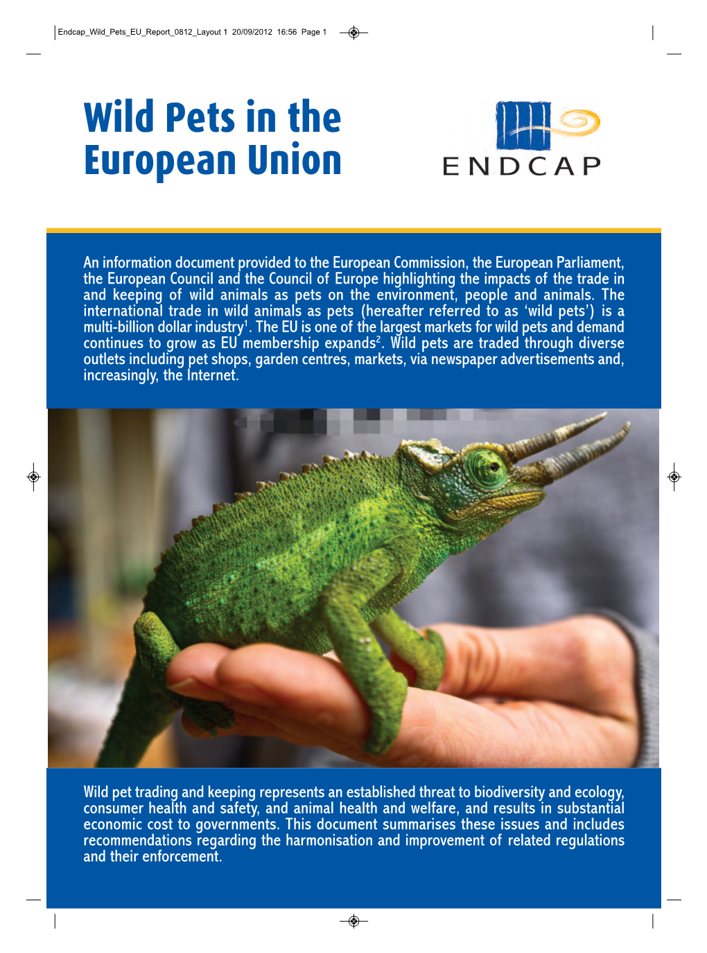 Wild Pets in the European Union