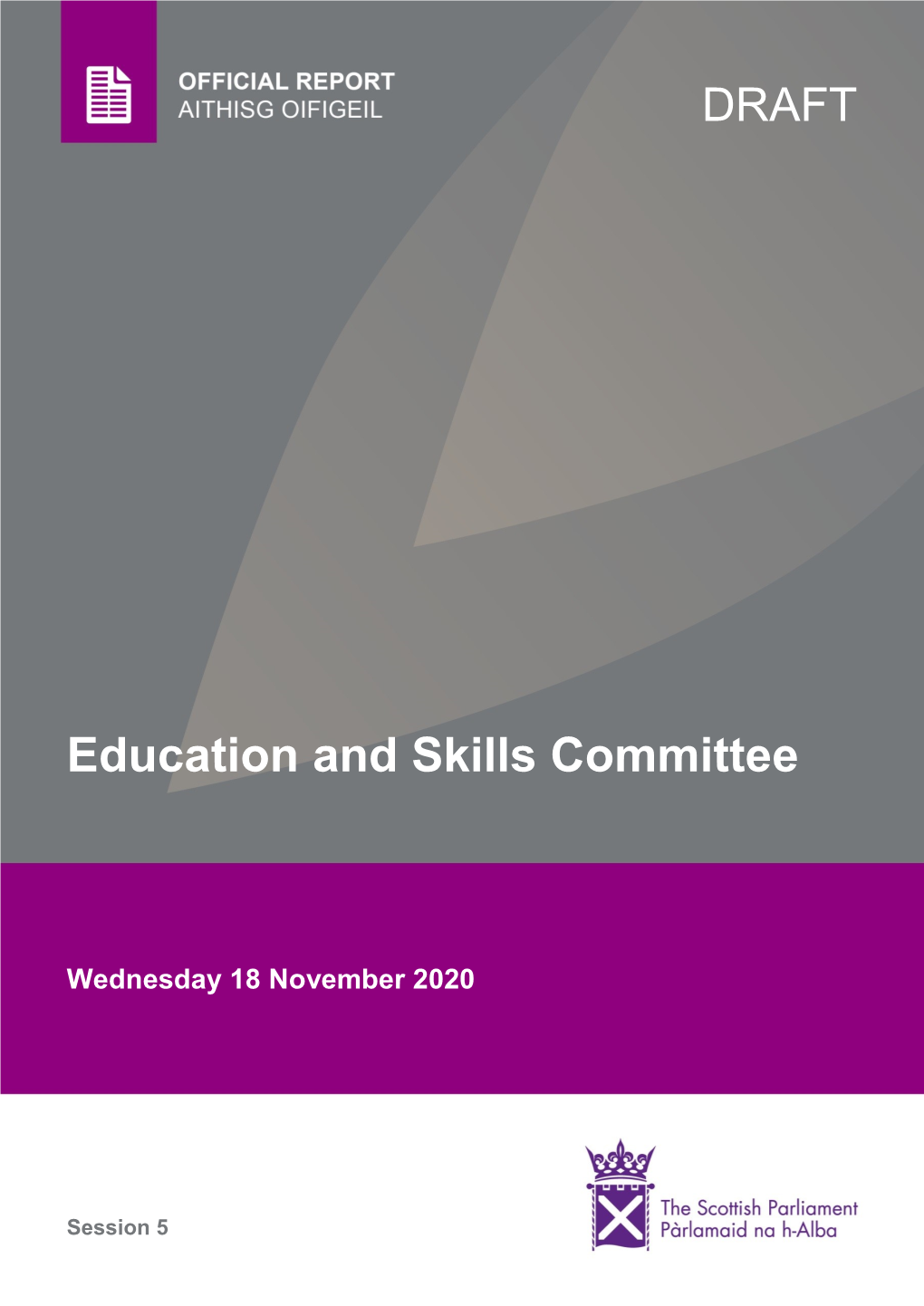 Education and Skills Committee